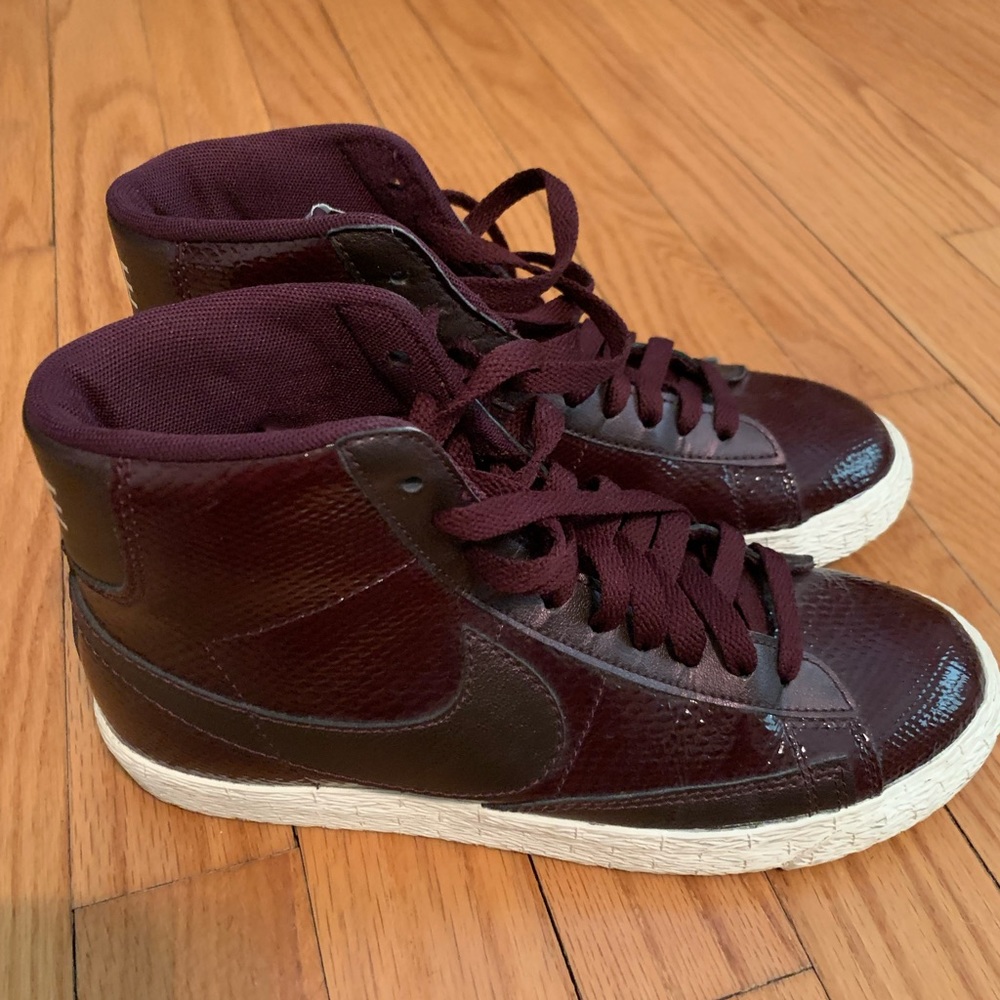 Nike Blazer x J. Crew vintage high top sneakers